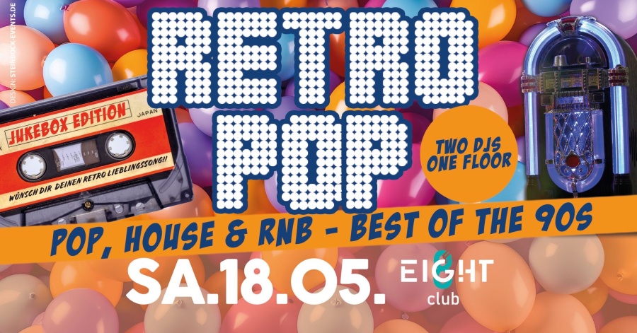 RETRO POP -90er Party